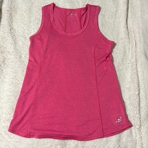 Hot pink athletic tank top, size small. Perfect for running and working out!